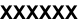XXXXXX